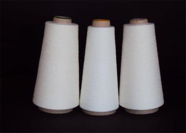 China Spann Polyester-Kern 100% Grad-rohes weißes des Garn-30S AA/gefärbtes freundliches Eco fournisseur