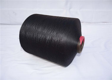 China 100% DTY Polyester texturierte Grad-Schwarz-Farbe Garn-Ring gesponnene 150D/96F AA fournisseur