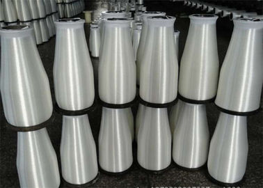 China Reinweiß-Polyester-HDPE-Einzelfaden-Garn 50D für Papierherstellungs-Netze/Filter-Masche fournisseur
