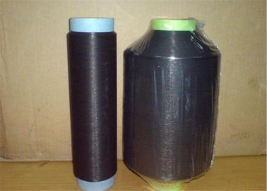 China Starke hohe schwarze weiße Farbe 100% des Hartnäckigkeits-Polyester-Garn-1000D für Sicherheitsgurt fournisseur