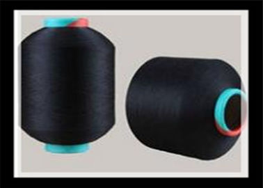China Schwarze Farbe färbte bloße hohe Hartnäckigkeit des Spandex-Garn-20D für das Stricken/spinnend fournisseur
