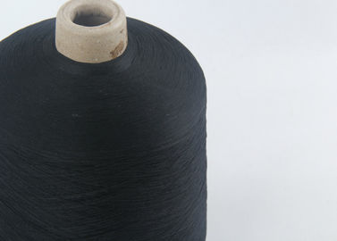 China Schwarzes Polyester 100% Farbnes 32s spann Garn 32/2 für Socken Kintting fournisseur