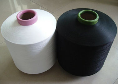 China Spinnendes Gebrauchs-flammhemmendes Polyester texturierte Garn 150D/rohes u. schwarzes 48F fournisseur