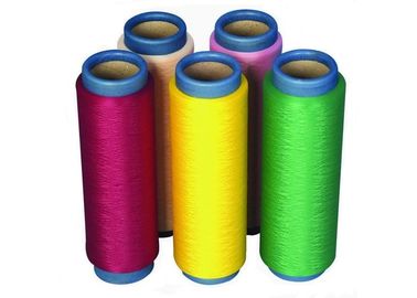 China Schmiere färbte industrielles Garn des Polyester 100 75D/36F er für das Stricken, Stickerei fournisseur