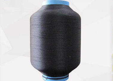 China 100% rohes Weiß oder Schmiere färbten Polyester Texturgarn 75D 100D für das Spinnen fournisseur