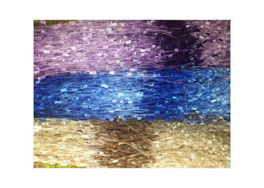 China Polyester-multi Farbhäkelarbeit-fantastische Garne 100% für strickenden Schal, Eco freundlich fournisseur