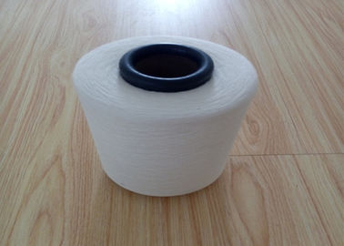 China Luftdüsenspinnen-hohes Hartnäckigkeits-Polyester-Garn 20s, rohes weißes Garn für Socken fournisseur