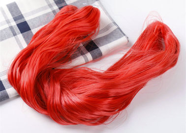 China Freundliches 0.15mm hohes Hartnäckigkeits-Nylongarn gefärbte Angelschnur rote Farbe-Eco eigenhändig fournisseur