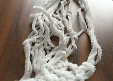 China Weißes Polyester-Chenille-Garn, fantastisches Strickgarn 5nm umweltfreundlich fournisseur