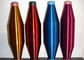 Polyester-Einzelfaden-Schmiere färbte Polyester-Garn für Grad der Stickerei-20D AA fournisseur