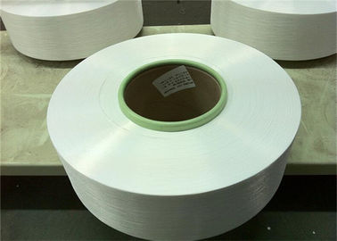 China Freundliches volles stumpfes Garn Eco Nylon-DTY, spinnendes Nylonfaden-Garn-Weiß fournisseur