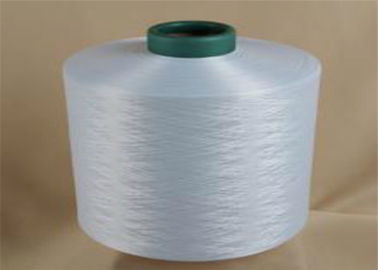 China Rohes Weiß aufbereitetes Dty-Polyester-Garn natürliches 75D/72F für das Mit der Hand stricken fournisseur