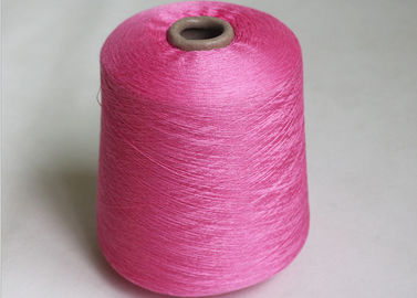 China Ring-Polyester 100% spann rosa Farbnes 20s Garn 21s für Kintting-Socken fournisseur