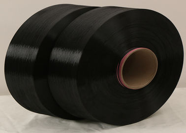 China DDB/Schmiere gefärbtes Polyester POY-Garn 250D, schwarzer Polyester-Kern spannen Garn für das Stricken fournisseur
