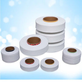 China Ein Grad heller Spandex-bloßes Garn 210D/rohes weißes Garn für die Abdeckung und gewebtes Material fournisseur
