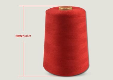 China Hoher gesponnener bunter gesponnener Polyester-Faden 20s/6 40s/2 der Hartnäckigkeits-100% glatter Ring fournisseur