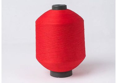 China Hohe Hartnäckigkeits-Schmiere färbte buntes Polyester-Garn 100D 200D für strickendes gewebtes Material fournisseur