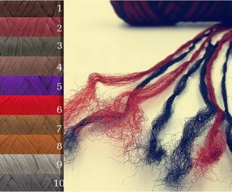 China Haar-Acrylstrickgarn Robins Robim Angola, woolen Garn Brasilien-Wollacrylsauerhaar afrikanischer Haar-Durchzug fournisseur
