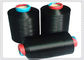 Schwarze Farbe maserte Nylon-gefärbte Hochleistung 75D/72F DTY Garn fournisseur
