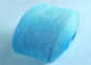 Hoher Hartnäckigkeit blauer Spandex-bloßes Garn/färbte Ring gesponnenes Texlon-Spandex-Garn für strickende Socken fournisseur