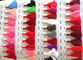 Gefärbt vermischen Sie DTY-Polyester-Garn 75D/36F ER SIM NIM für gestrickte Socken fournisseur